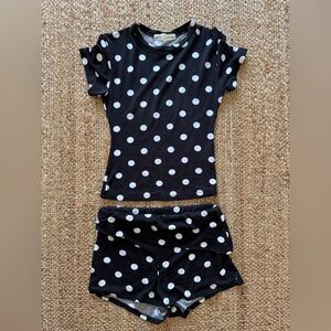 campbell and kramer polka dot set